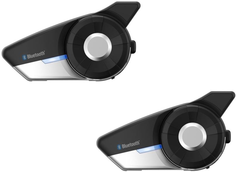 Intercom SENA Bluetooth handsfree headset 20S EVO, dosah 2 km (sada 2 jednotek)