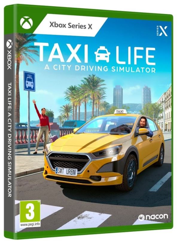 Hra na konzoli Taxi Life: A City Driving Simulator - Xbox Series X