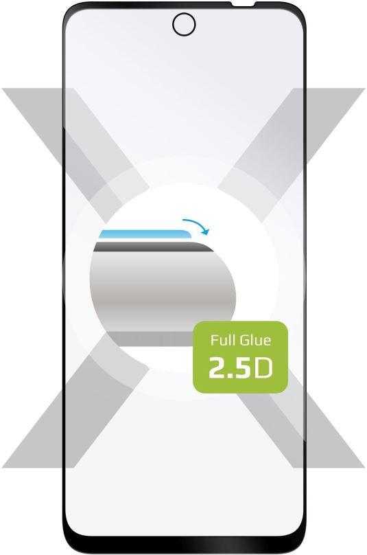 Ochranné sklo FIXED FullGlue-Cover pro Motorola Moto G32  černé