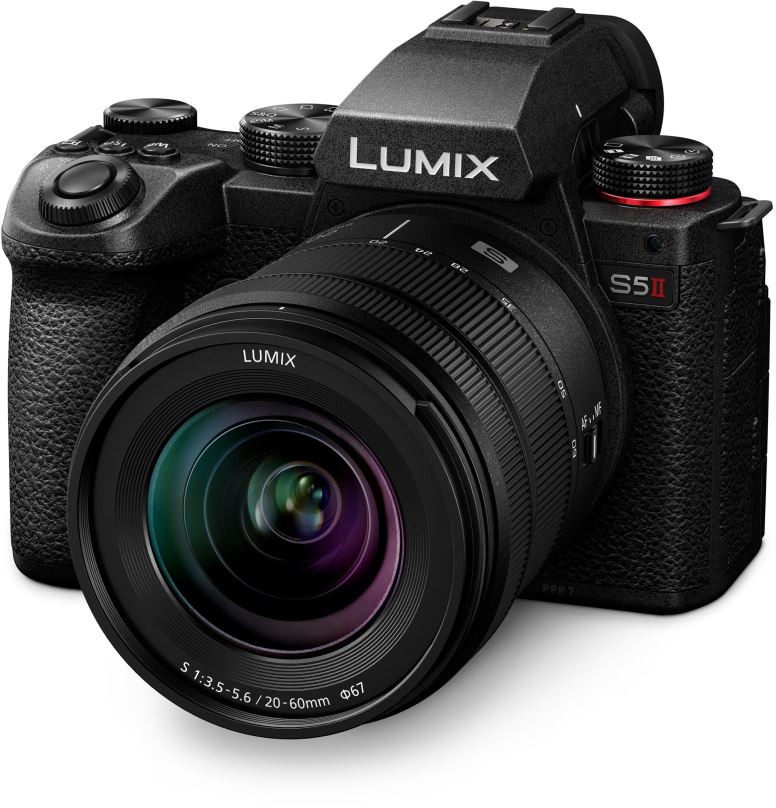 Digitální fotoaparát Panasonic Lumix DC-S5 Mark II + Lumix S 20-60 mm f/3,5-5,6 Macro O.I.S. + Lumix S 50 mm f/1,8