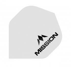 Letky na šipky Mission Letky Logo - Matt White F1948