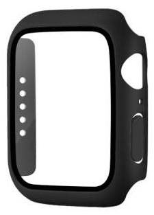 Ochranný kryt na hodinky COTEetCI polykarbonátové pouzdro s ochranou displeje pro Apple Watch 7 41mm černá