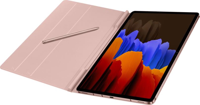 Pouzdro na tablet Samsung ochranné pouzdro pro Galaxy Tab S7+/ Tab S7 FE růžové