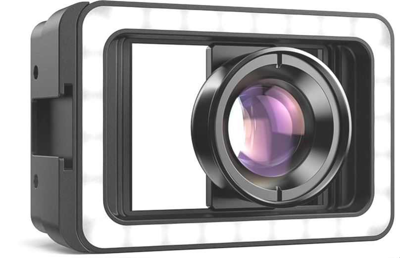 Objektiv pro mobilní telefon Apexel HD 100MM Macro Lens with LED Light  (40mm - 70mm Range)
