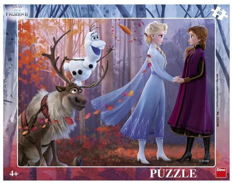 Puzzle Dino Frozen II 40 deskové puzzle