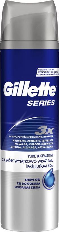 Gel na holení GILLETTE Series Sensitive 200 ml