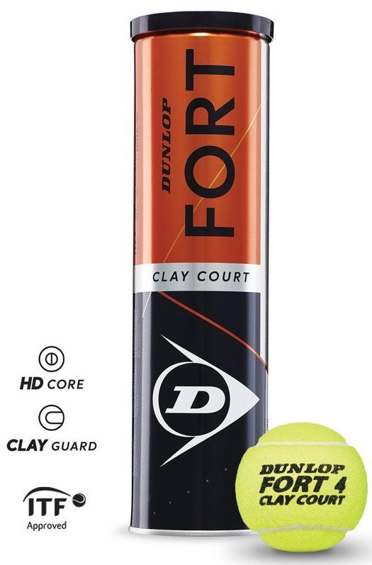 Tenisový míč Dunlop Fort clay court