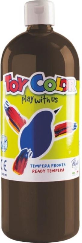 Tempery Temperová barva Toy Color 1000ml - hnědá