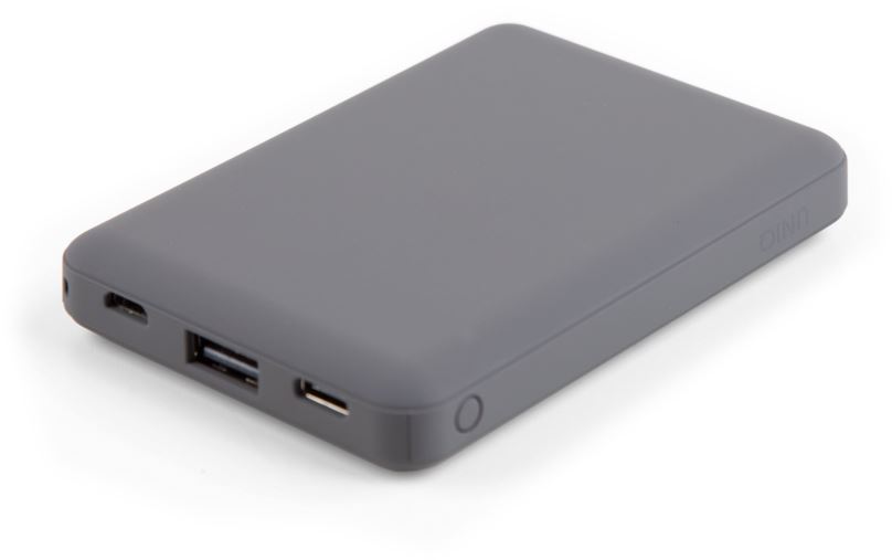 Powerbanka Uniq Fuele Mini 8000mAH USB-C PD Pocket Power Bank Ash šedá