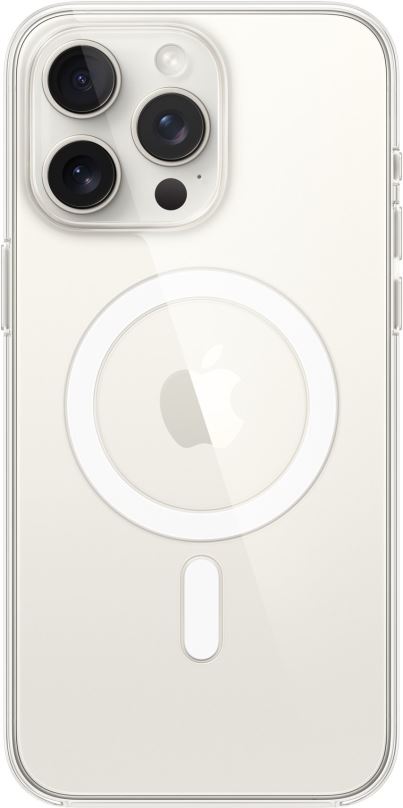 Kryt na mobil Apple iPhone 15 Pro Max Průhledný kryt s MagSafe
