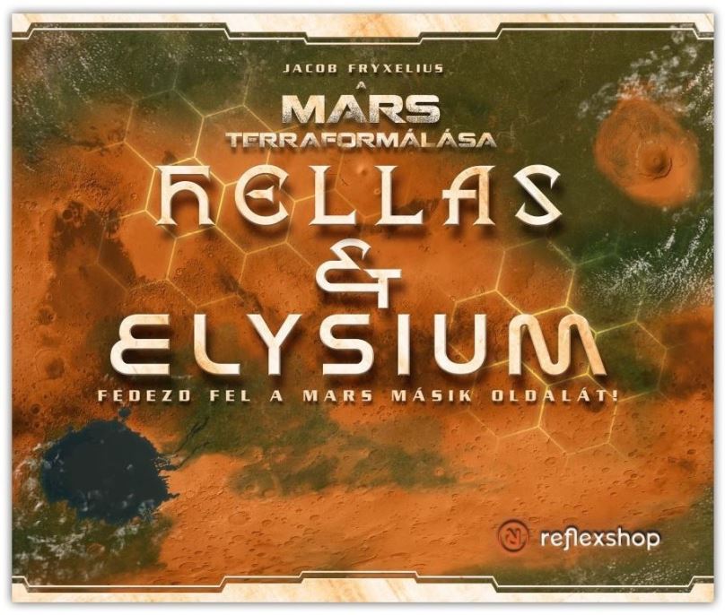 Rozšíření společenské hry Mars: Teraformace – Hellas & Elysium