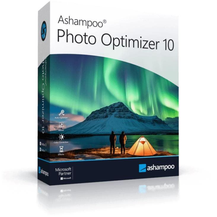 Grafický software Ashampoo Photo Optimizer 10 (elektronická licence)