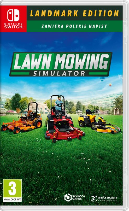 Hra na konzoli Lawn Mowing Simulator: Landmark Edition - Nintendo Switch