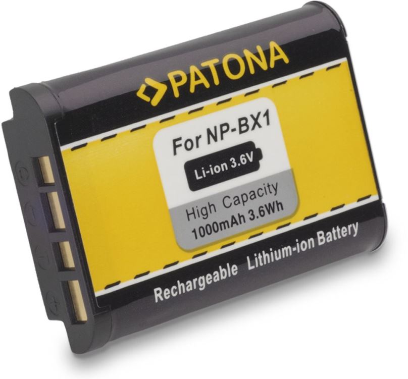 Baterie pro fotoaparát PATONA pro Sony NP-BX1 1000mAh Li-Ion