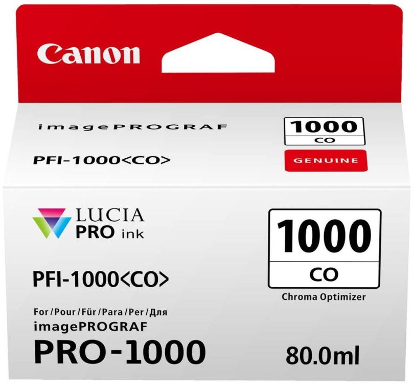 Cartridge Canon PFI-1000CO bezbarvá