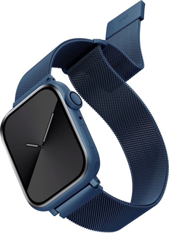 Řemínek Uniq Dante řemínek pro Apple Watch 42/44/45/Ultra 49mm modrý