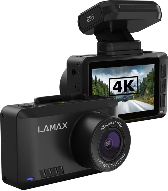 Kamera do auta LAMAX T10 4K GPS (s hlášením radarů)