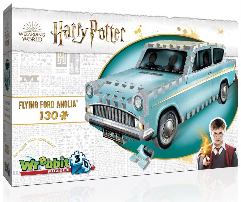 WREBBIT 3D puzzle Harry Potter: Ford Anglia 130 dílků