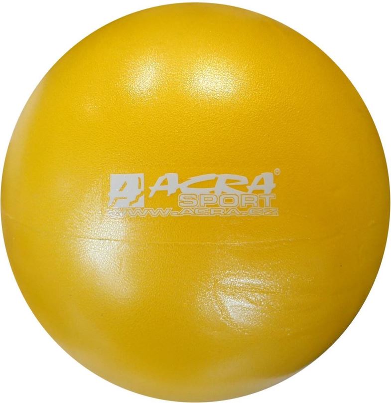 Overball Acra 20 cm, žlutý
