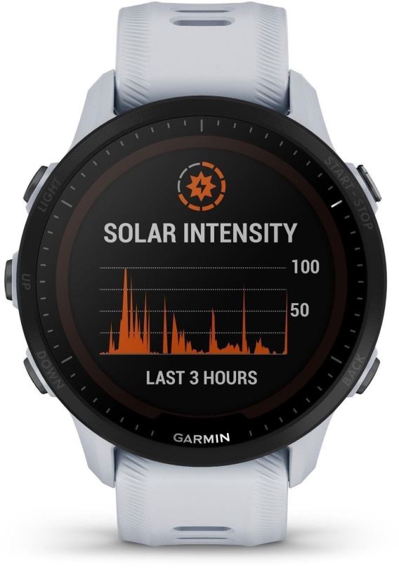 Chytré hodinky Garmin Forerunner 955 Solar Whitestone