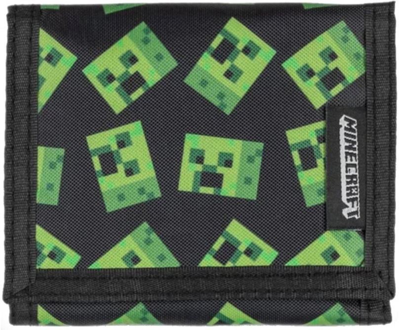 Peněženka Minecraft - Creeper Head - peněženka