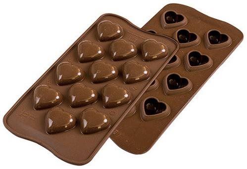 Pečicí forma Silikomart Silikonová forma na čokoládu Silikomart SCG48 My Love