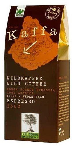 Káva DWP eG Zrnková káva Fairtrade  - BIO Kaffa espresso 250g