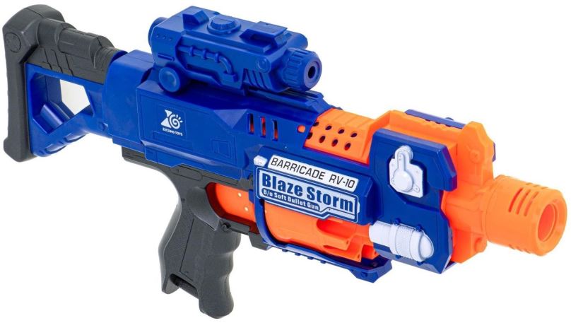 Dětská pistole KIK Puška Blaze Storm + 20 nábojů