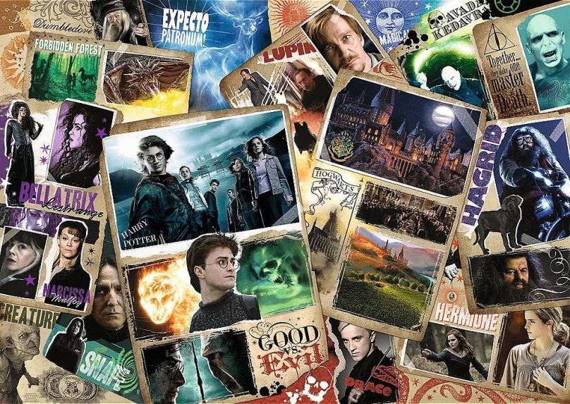 Puzzle Trefl Puzzle Harry Potter: Postavy 2000 dílků