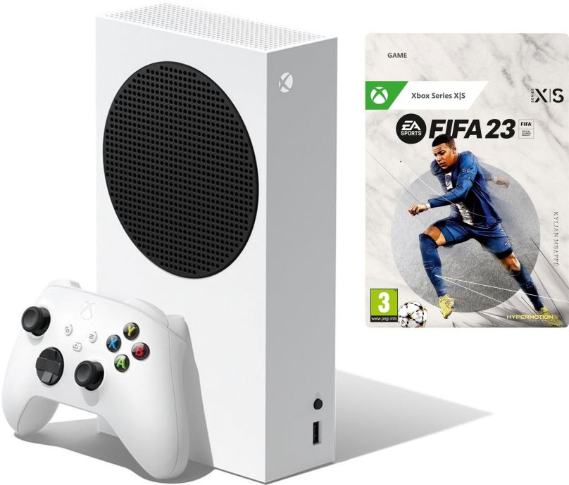 Herní konzole Xbox Series S + FIFA 23