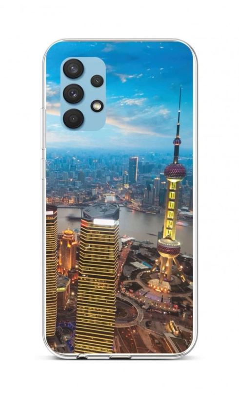 Kryt na mobil TopQ Samsung A32 silikon City 61873