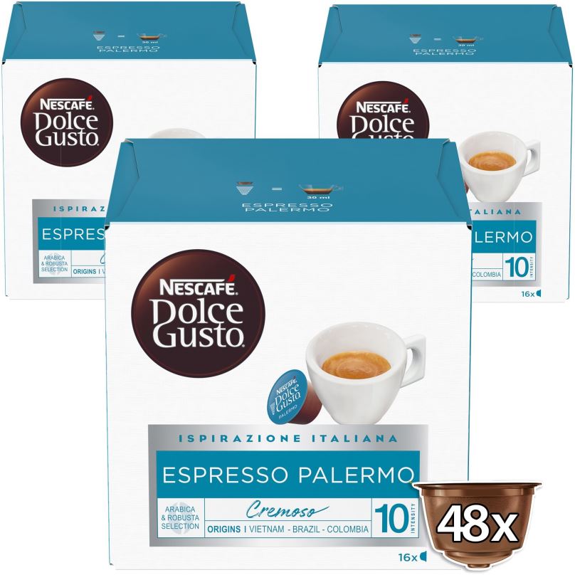 Kávové kapsle NESCAFÉ® Dolce Gusto® Espresso Palermo - 48 kapslí