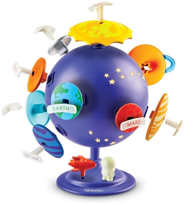 Didaktická hračka Learning Resources Puzzle Globus - Sluneční soustava