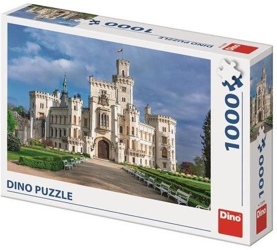 Puzzle Dino zámek hluboká 1000 puzzle