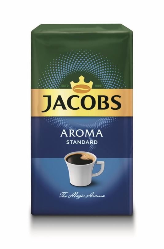Káva Jacobs Aroma Standard, mletá káva, 250g