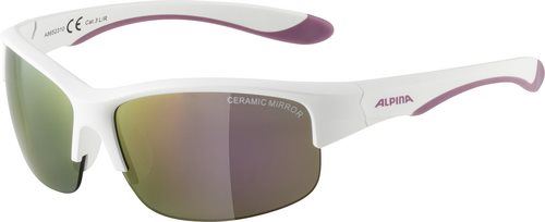 Cyklistické brýle Alpina Flexxy Youth HR white matt-purple