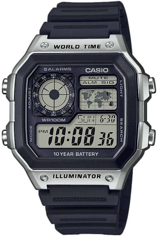 Pánské hodinky CASIO Collection Men AE-1200WH-1CVEF