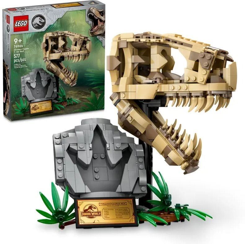 LEGO stavebnice LEGO® Jurassic World 76964 Dinosauří fosilie: Lebka T-rexe
