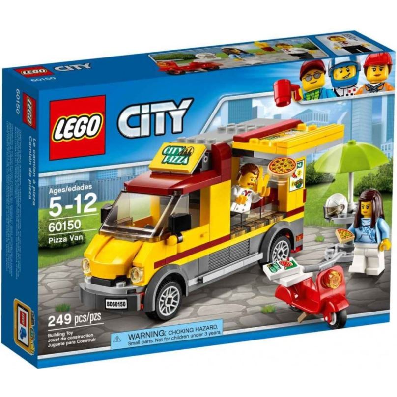Stavebnice LEGO City 60150 Dodávka s pizzou