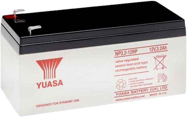 Baterie pro záložní zdroje YUASA 12V 3.2Ah bezúdržbová olověná baterie NP3.2-12