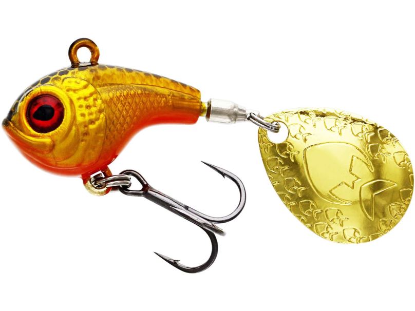 Westin Wobler Dropbite Spin Tail Jig 2,6cm 8g Gold Rush