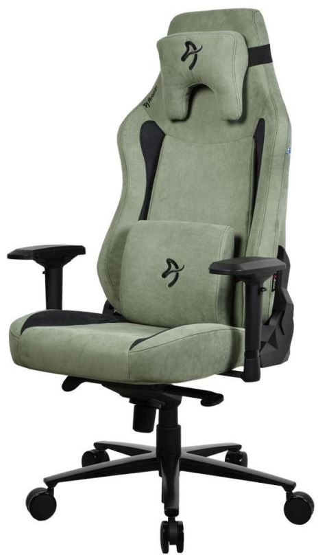Herní židle AROZZI Vernazza XL SuperSoft lesní zelená