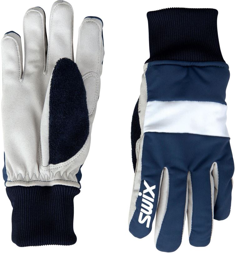 Lyžařské rukavice Swix Cross Modrá 7