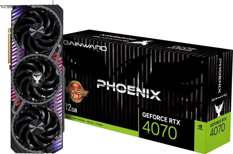 Grafická karta GAINWARD GeForce RTX 4070 Phoenix GS 12GB