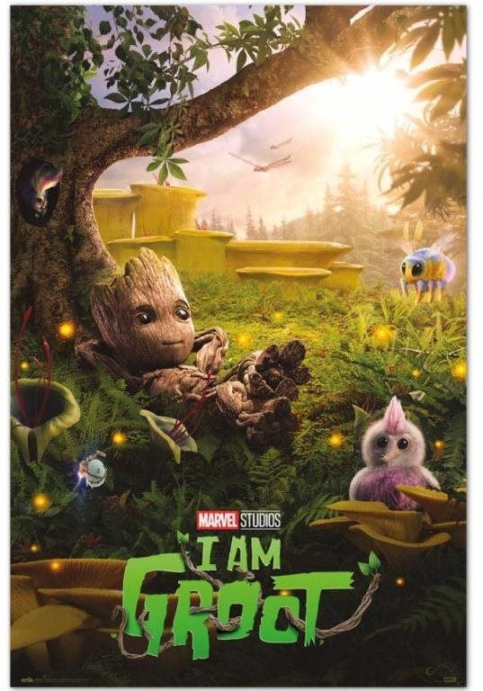 Plakát Marvel - I am Groot - Odpočinek  - plakát