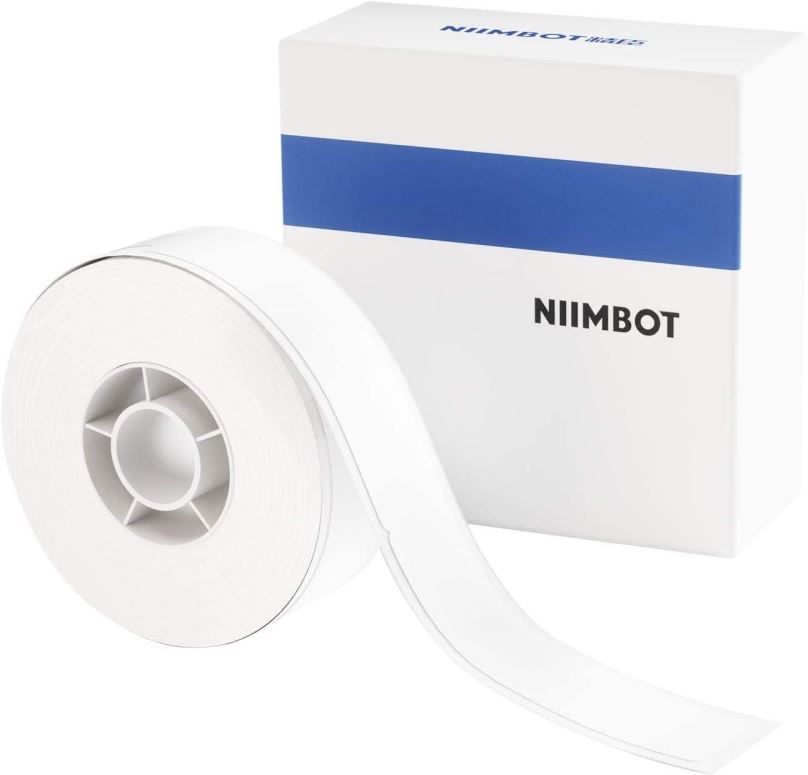 Etikety Niimbot štítky na kabely RXL 12,5x109mm 65ks White pro D11 a D110
