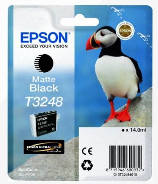 Cartridge Epson T3248 matná černá