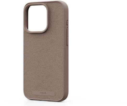 Kryt na mobil Njord Fabric MagSafe Case iPhone 15 Pro Pink Sand