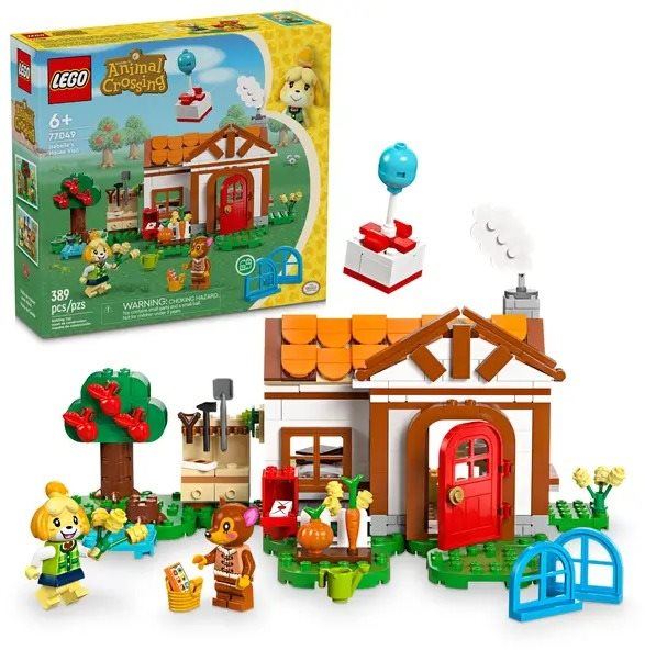 LEGO stavebnice LEGO® Animal Crossing™ 77049 Návštěva u Isabelle