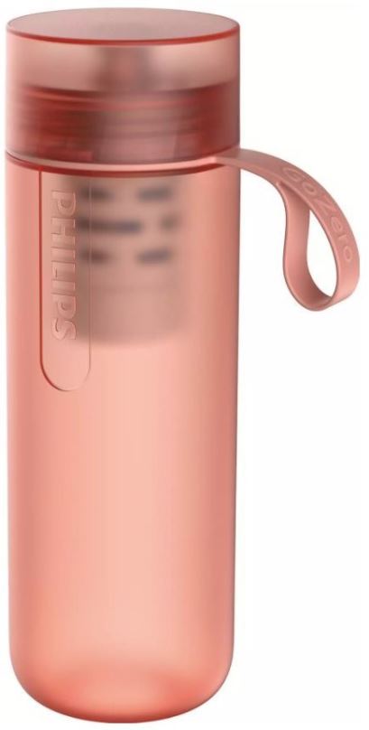 Filtrační láhev Philips GoZero Fitness Red pink